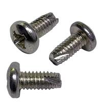 #10-32 X 1/2" Pan Head, Phillips, Thread Cutting Screw, Type-23, 18-8 Stainless